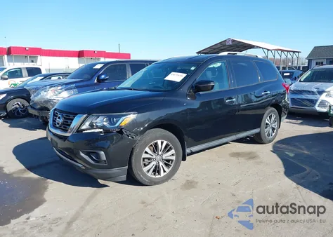 2017 Nissan Pathfinder S из США, поврежденный, VIN 5N1DR2MM9HC654758